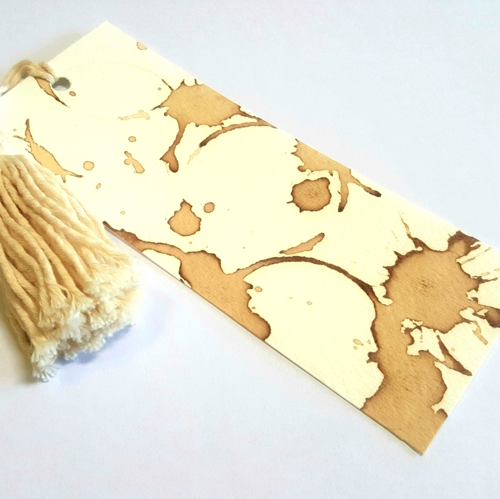 Handmade Coffee Bookmark